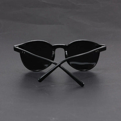 Round Tortoiseshell Sunglasses with Lightweight Full Frame