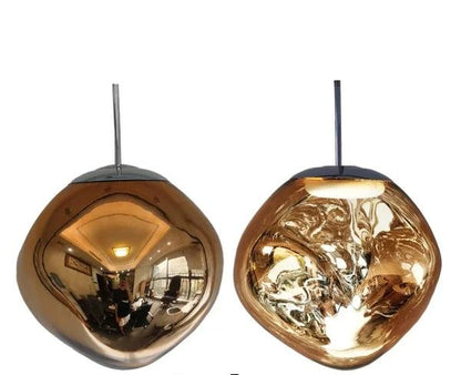 Scandinavian Clear Glass Pendant Ceiling Light Fixture