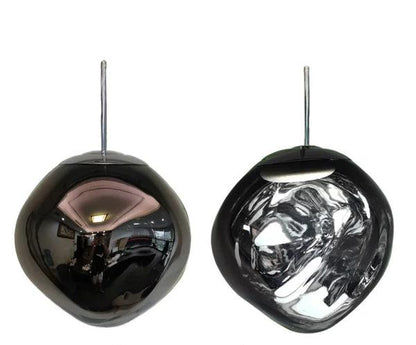 Scandinavian Clear Glass Pendant Ceiling Light Fixture