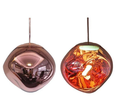 Scandinavian Clear Glass Pendant Ceiling Light Fixture