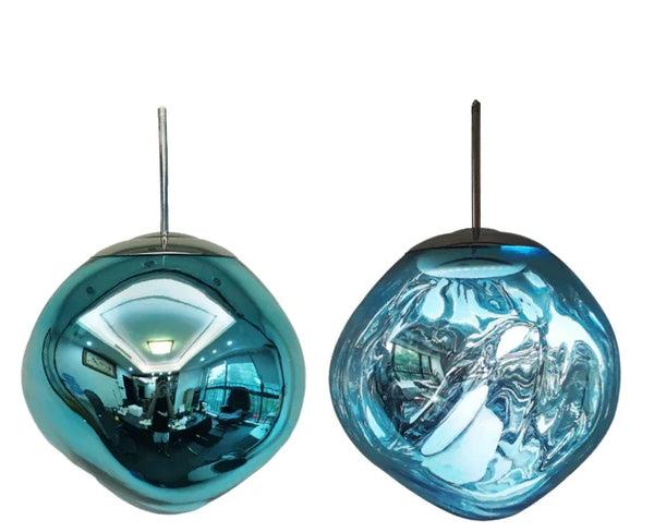Scandinavian Clear Glass Pendant Ceiling Light Fixture