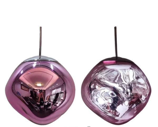 Scandinavian Clear Glass Pendant Ceiling Light Fixture