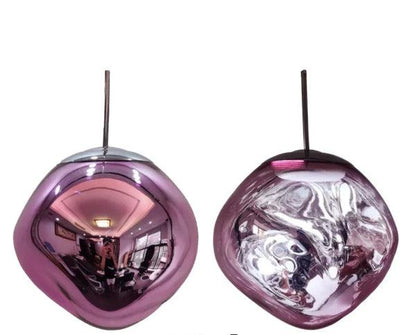 Scandinavian Clear Glass Pendant Ceiling Light Fixture