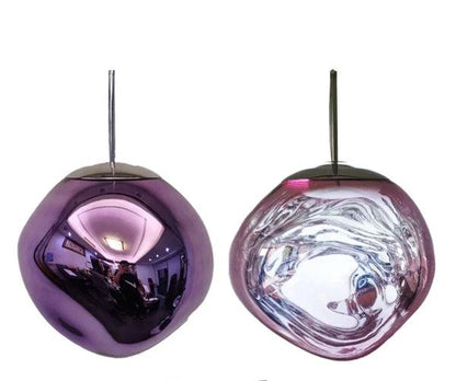 Scandinavian Clear Glass Pendant Ceiling Light Fixture