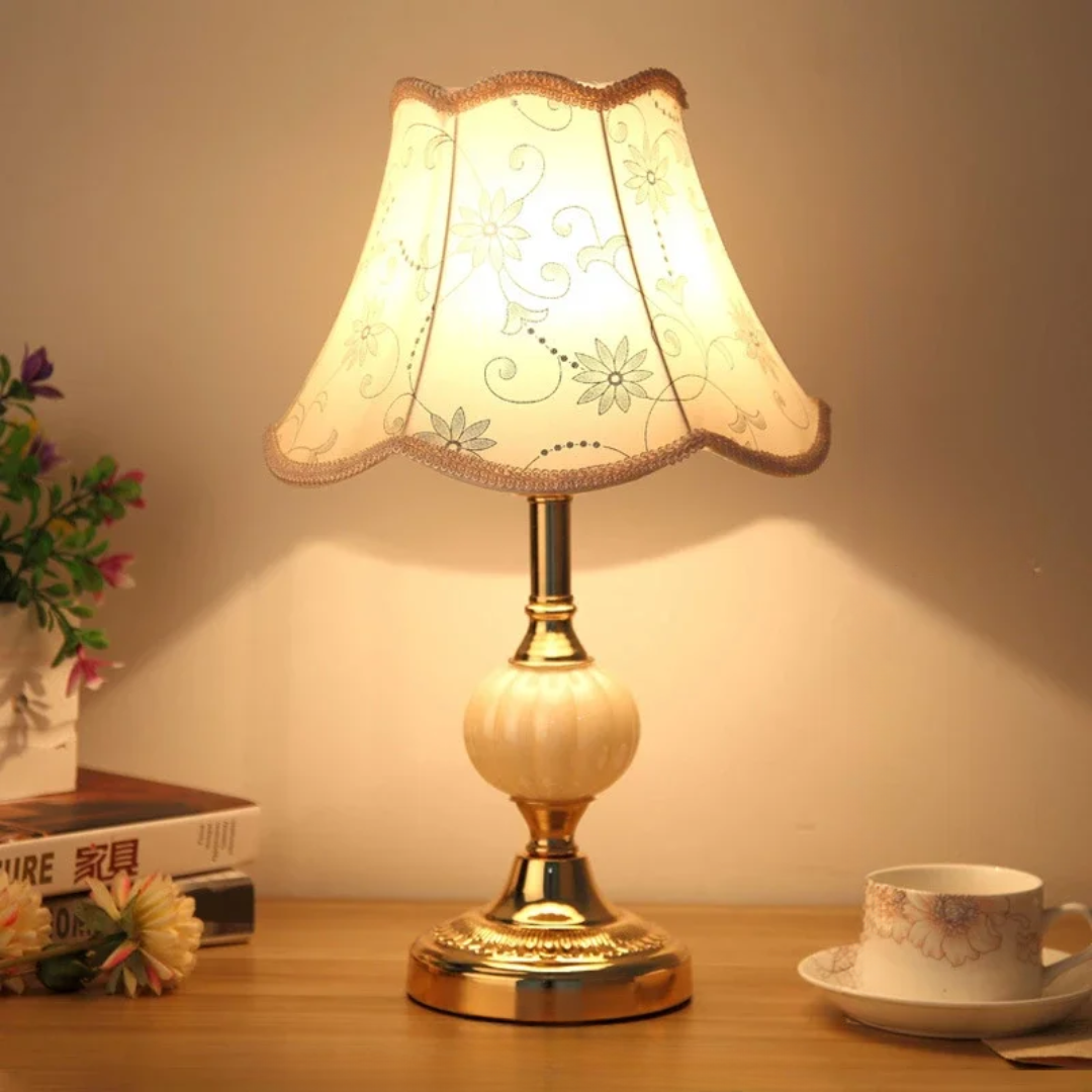 Scandinavian Vintage Metal Table Lamp