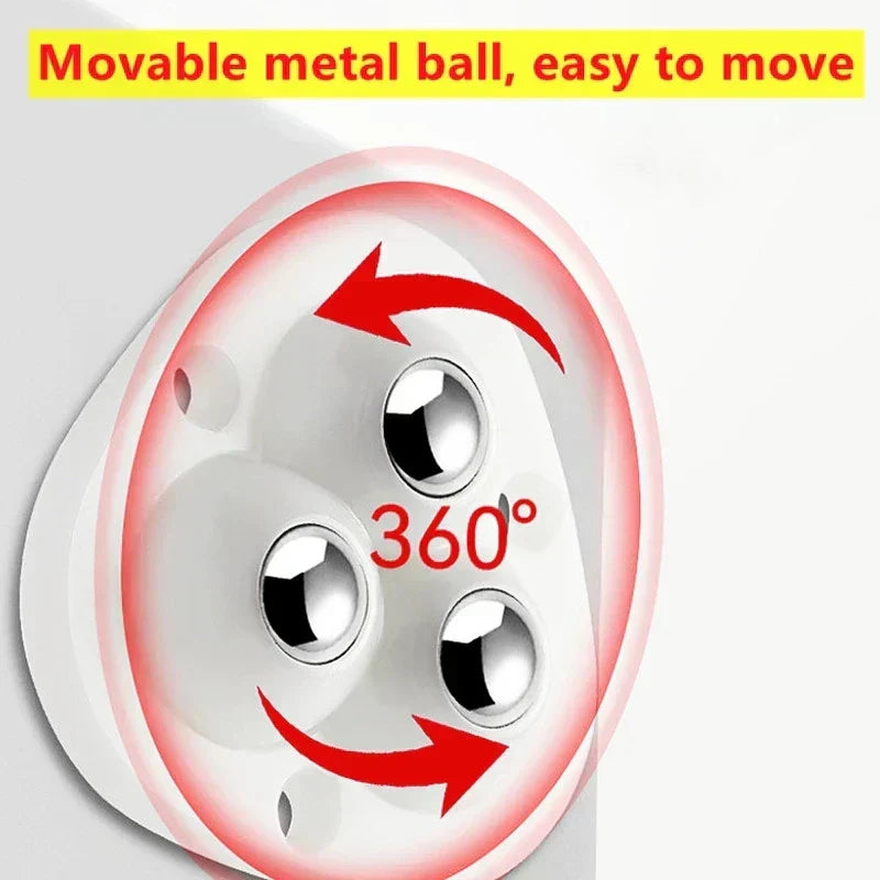 Self Adhesive 360 Degree Furniture Roller Wheels Set