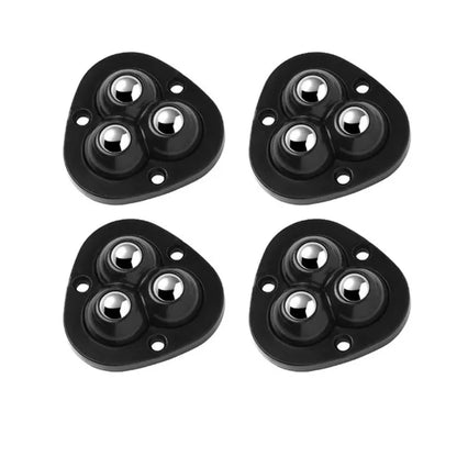 Self Adhesive 360 Degree Furniture Roller Wheels Set