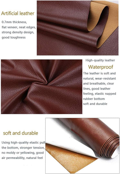 Self Adhesive Leather Repair Patch for Furniture Seats and Upholstery