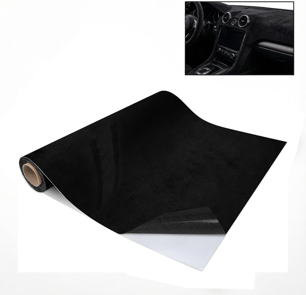 Self Adhesive Microfiber Suede Fabric Upholstery Repair Roll
