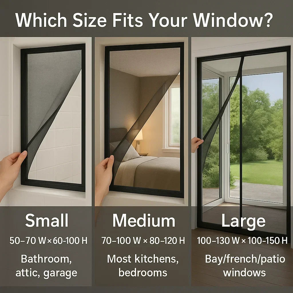 Self Adhesive Mosquito Net Window Screen No See Um Mesh