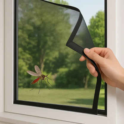 Self Adhesive Mosquito Net Window Screen No See Um Mesh
