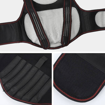 Self Heating Back Support Brace Adjustable Posture Corrector
