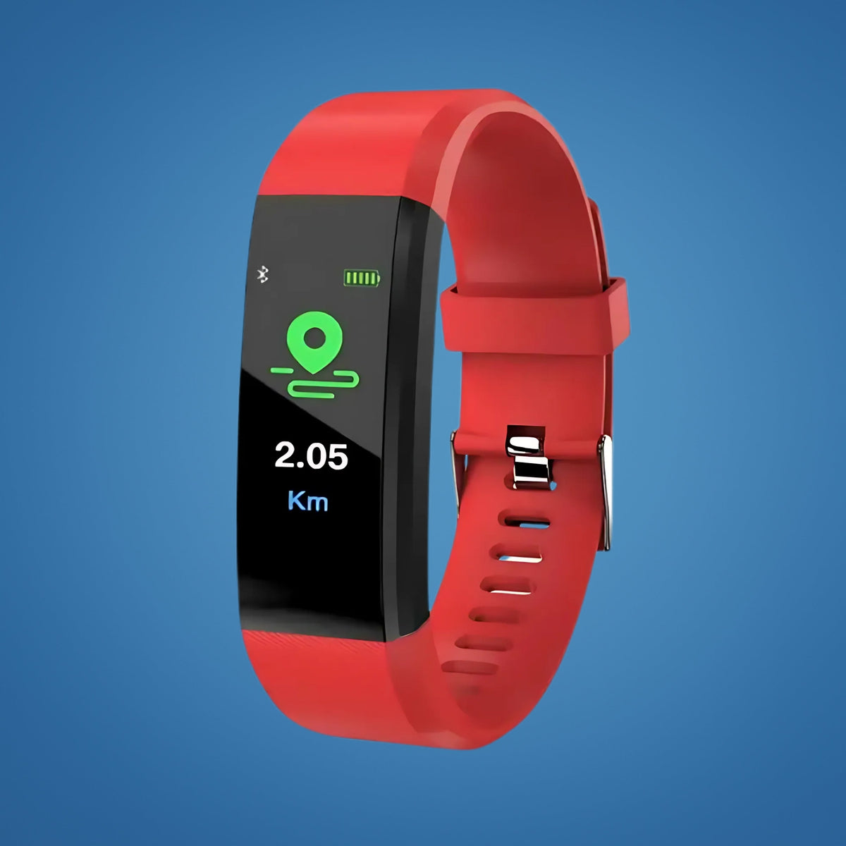 Senior GPS Smartwatch with Health Monitoring and Safety Alerts