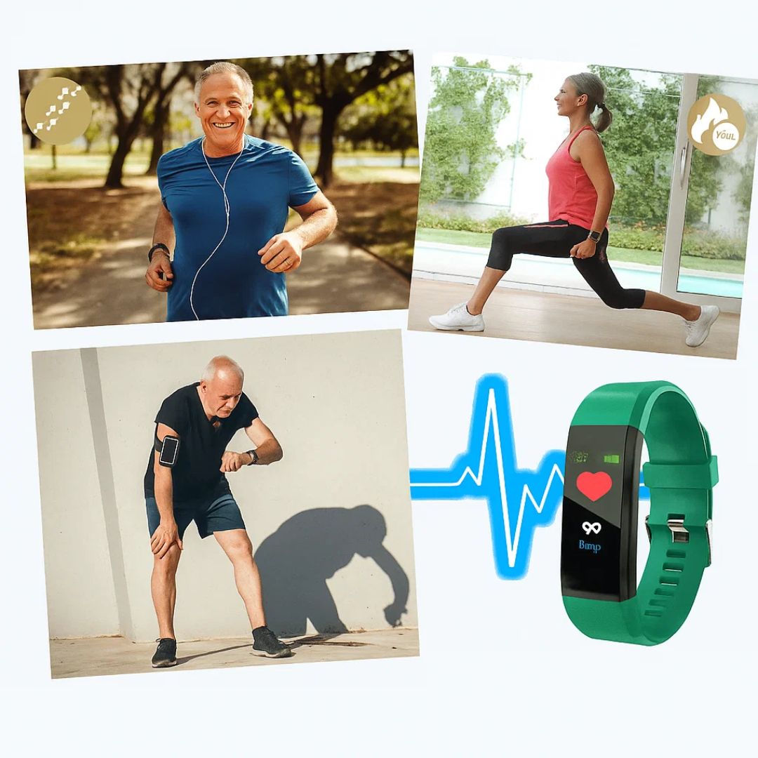 Senior GPS Smartwatch with Health Monitoring and Safety Alerts