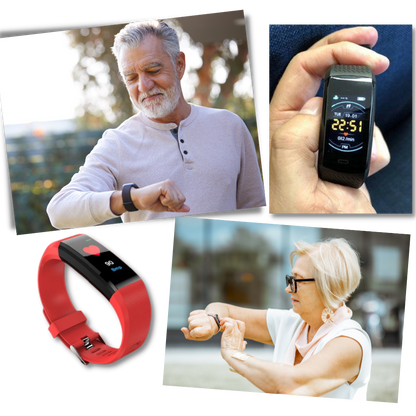 Senior Smartwatch Health Activity Sleep Heart Rate Tracker