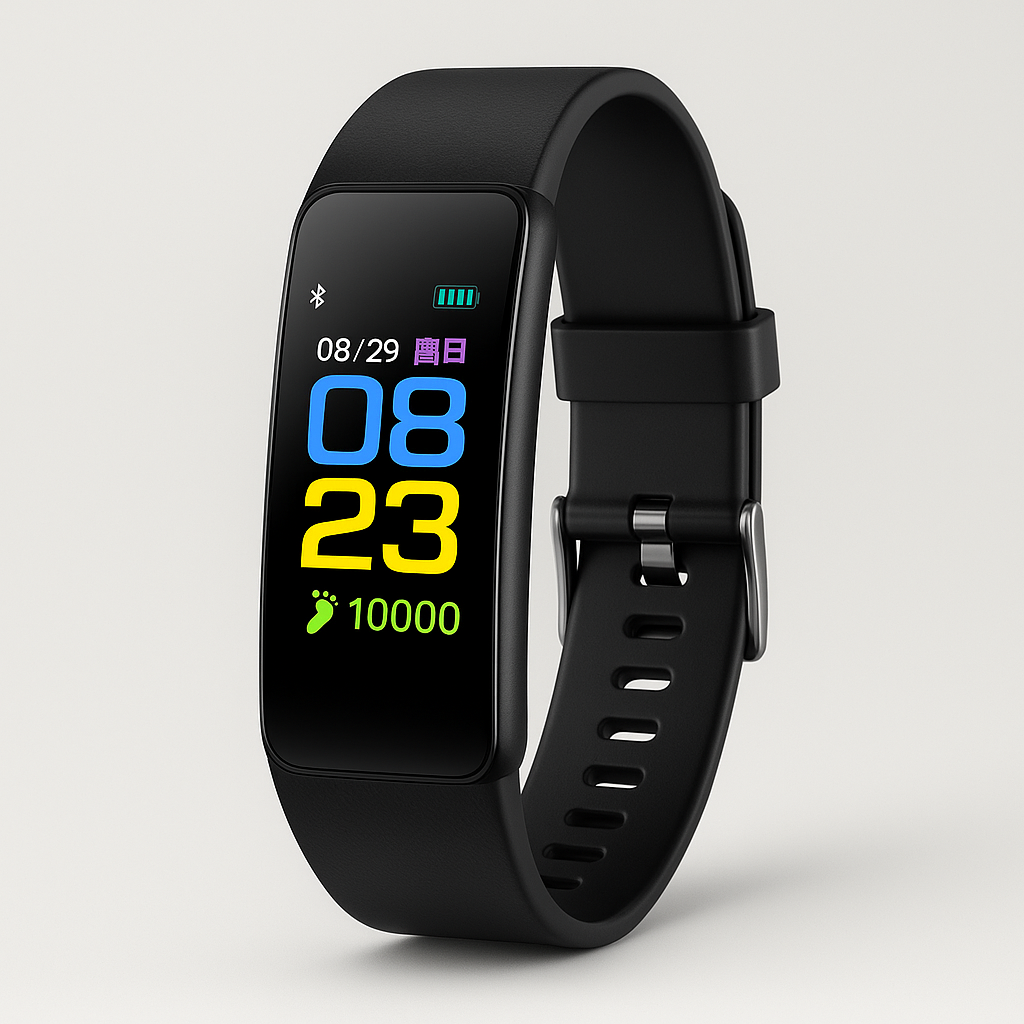 Senior Smartwatch Health Monitoring Fitness Tracker with Heart Rate Sleep Tracking Step Counter Easy Read Display