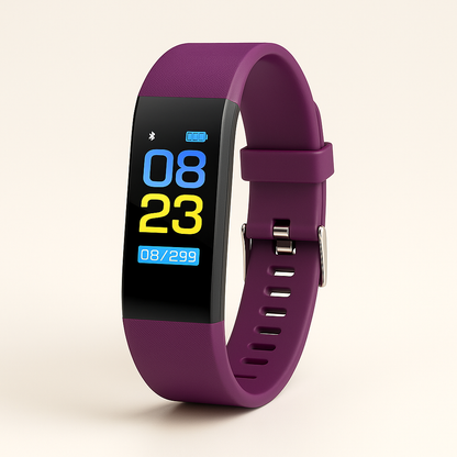 Senior Smartwatch with Health Tracking and Large LED Display