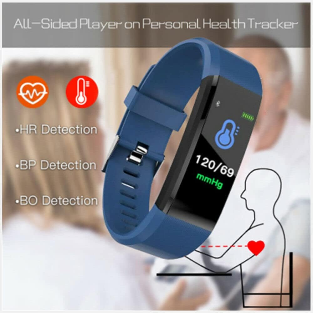 Senior Smartwatch with Large Display and Health Monitoring