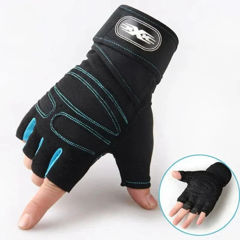 Shock Absorbing Training Gloves with Wrist Support