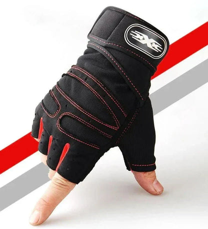 Shock Absorbing Training Gloves with Wrist Support
