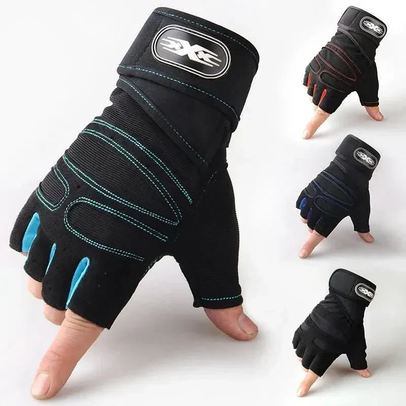 Shock Absorbing Training Gloves with Wrist Support