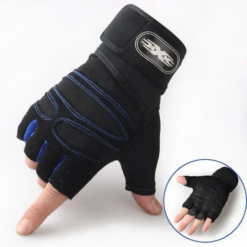Shock Absorbing Training Gloves with Wrist Support