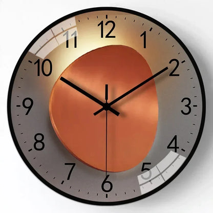 Silent Non-Ticking Wall Clock for Bedroom Office and Home