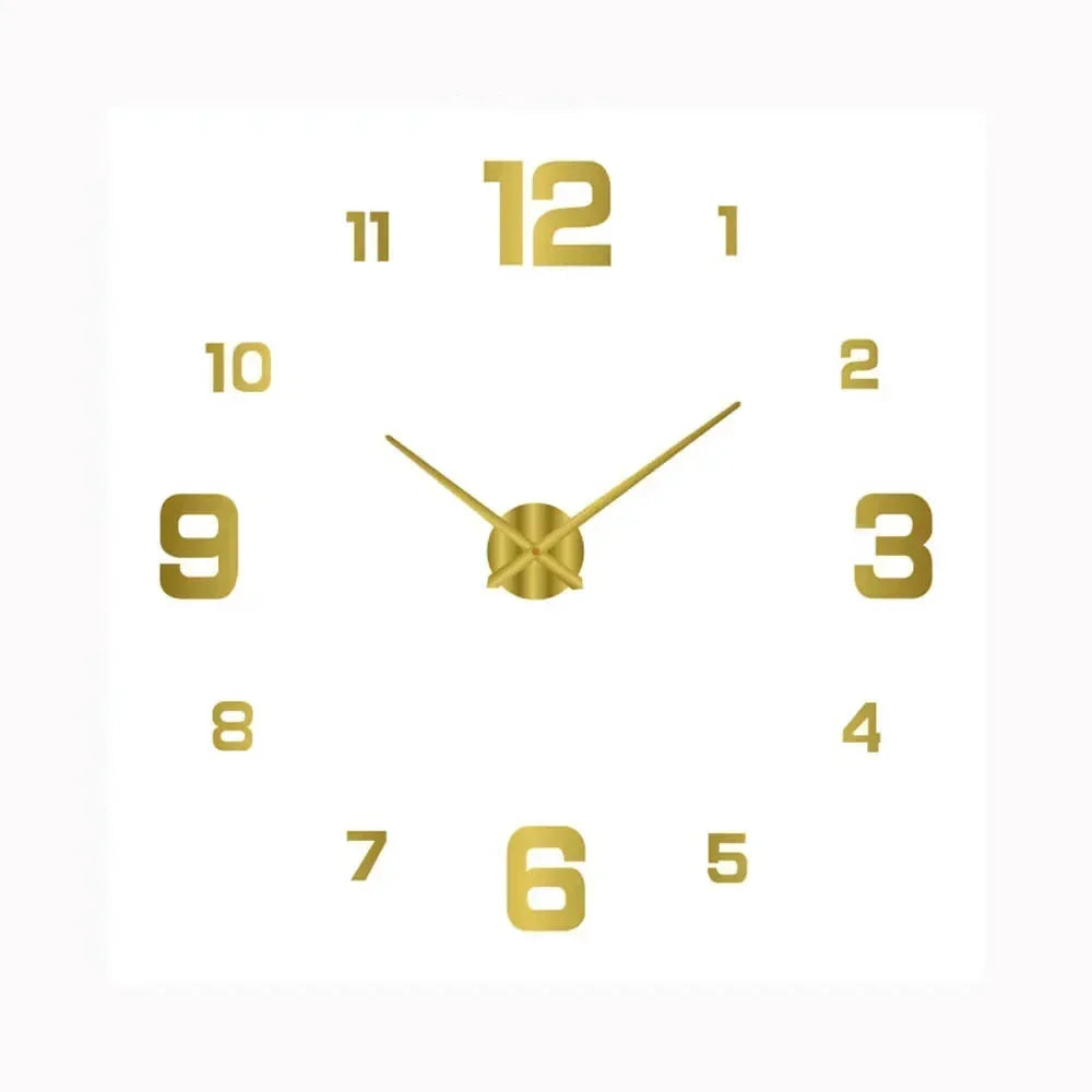 Silent Non-Ticking Wall Clock for Bedroom Office and Home