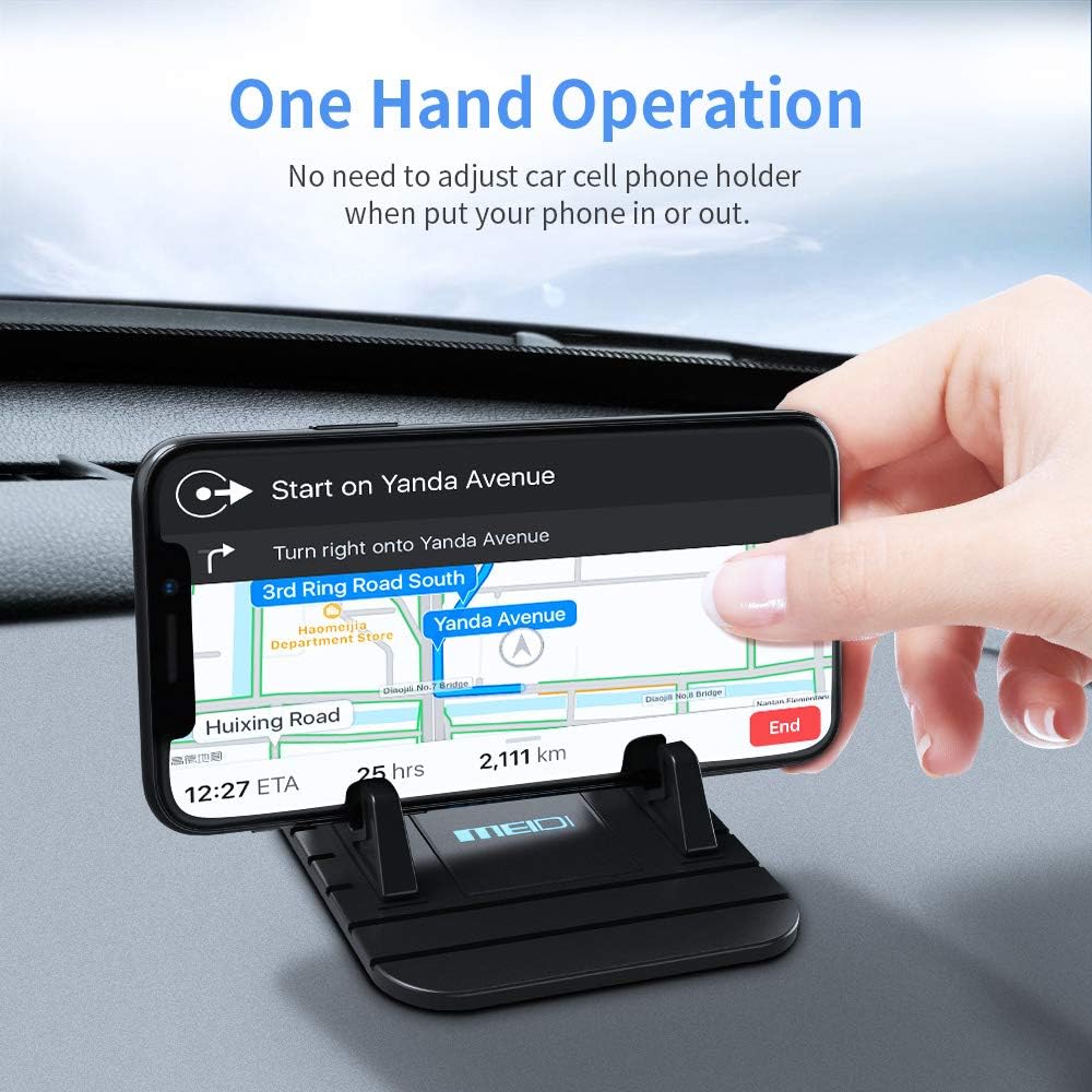 Silicone Dashboard Phone Holder For Car Navigation