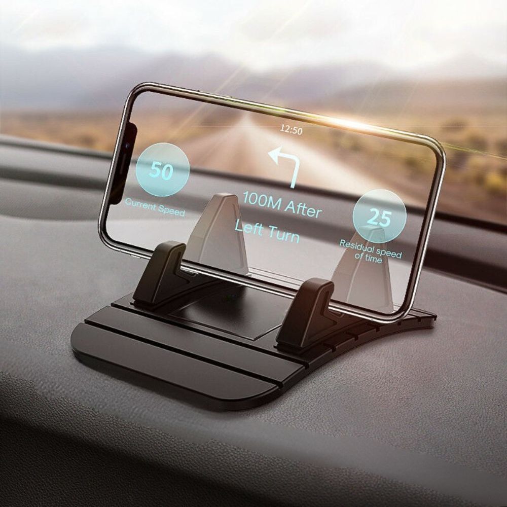 Silicone Dashboard Phone Holder For Car Navigation
