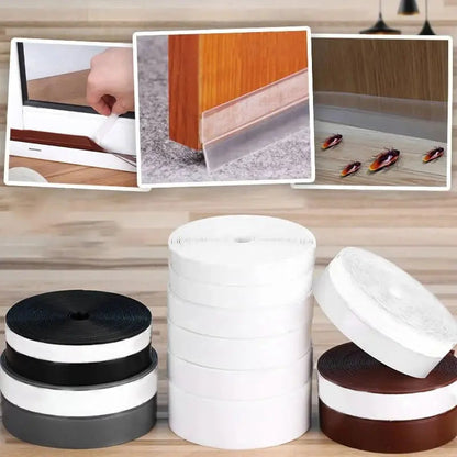 Silicone Door Seal Strip for Draft Dust and Noise Protection