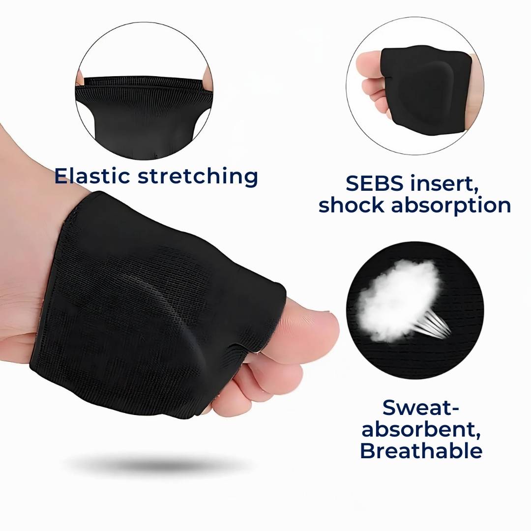 Silicone Gel Forefoot Cushion Pads for Daily Comfort