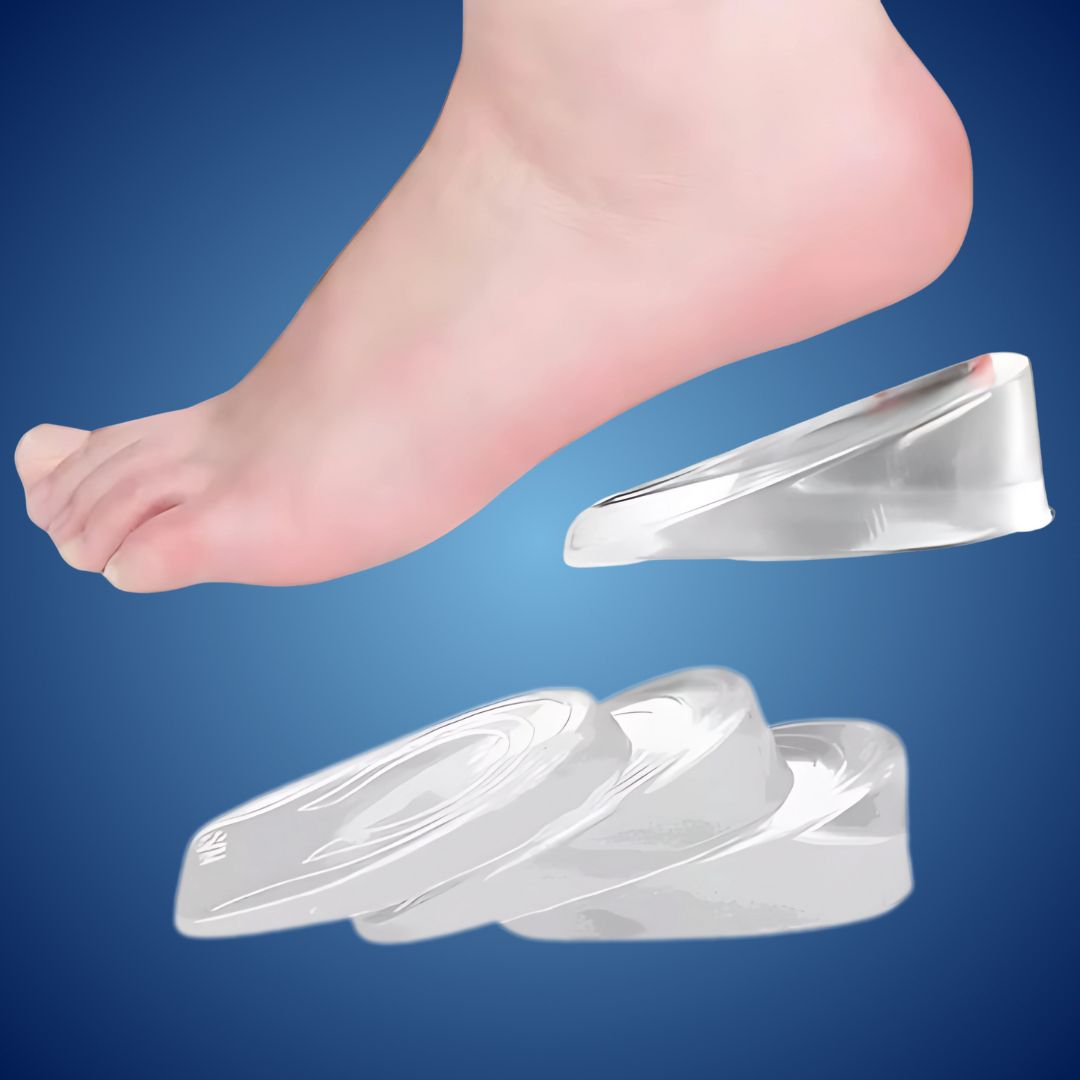 Silicone Gel Heel Lift Inserts Height Increase Insoles