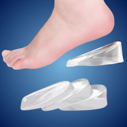 Silicone Gel Heel Lift Inserts Height Increase Insoles