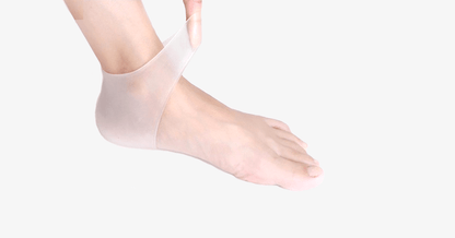 Silicone Gel Heel and Ankle Support Socks for Everyday Comfort