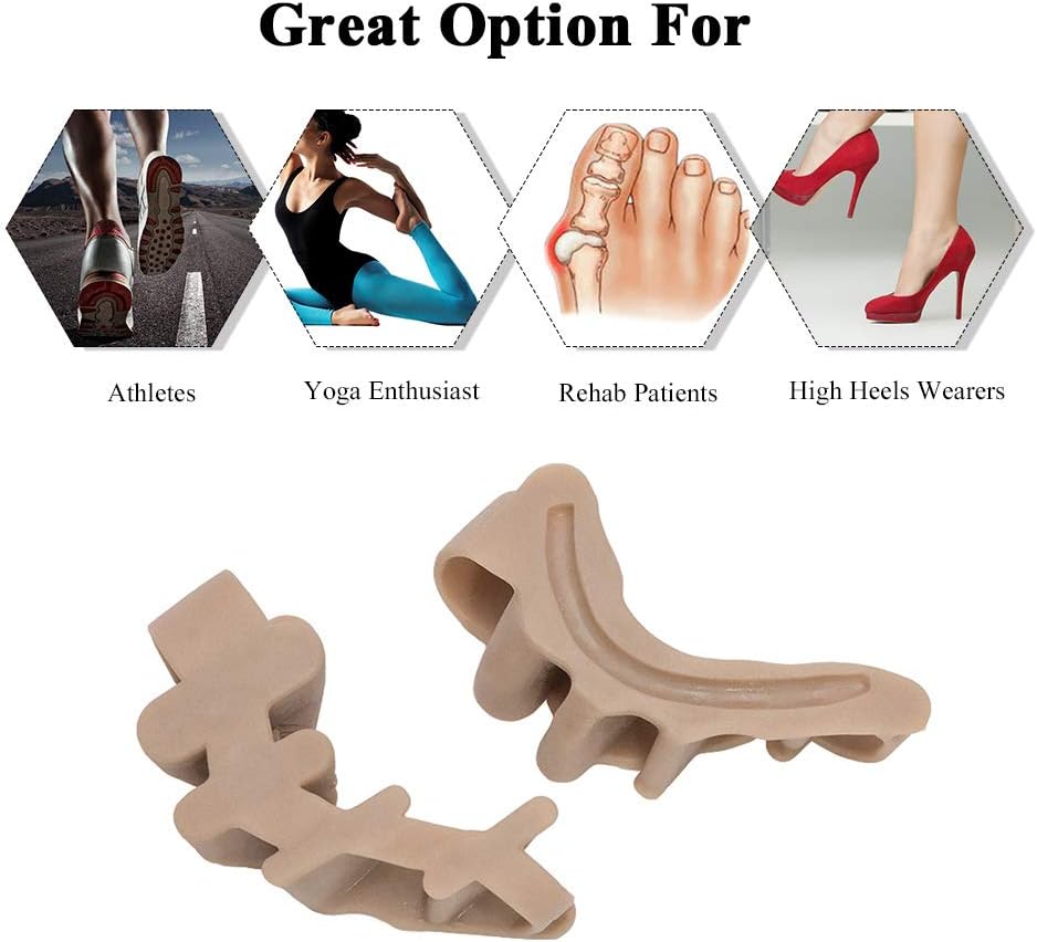 Silicone Hammer Toe Corrector and Toe Alignment Splint