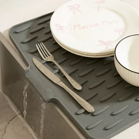 Silicone Kitchen Drying Mat Heat Resistant Non Slip