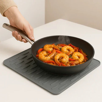 Silicone Kitchen Drying Mat Heat Resistant Non Slip