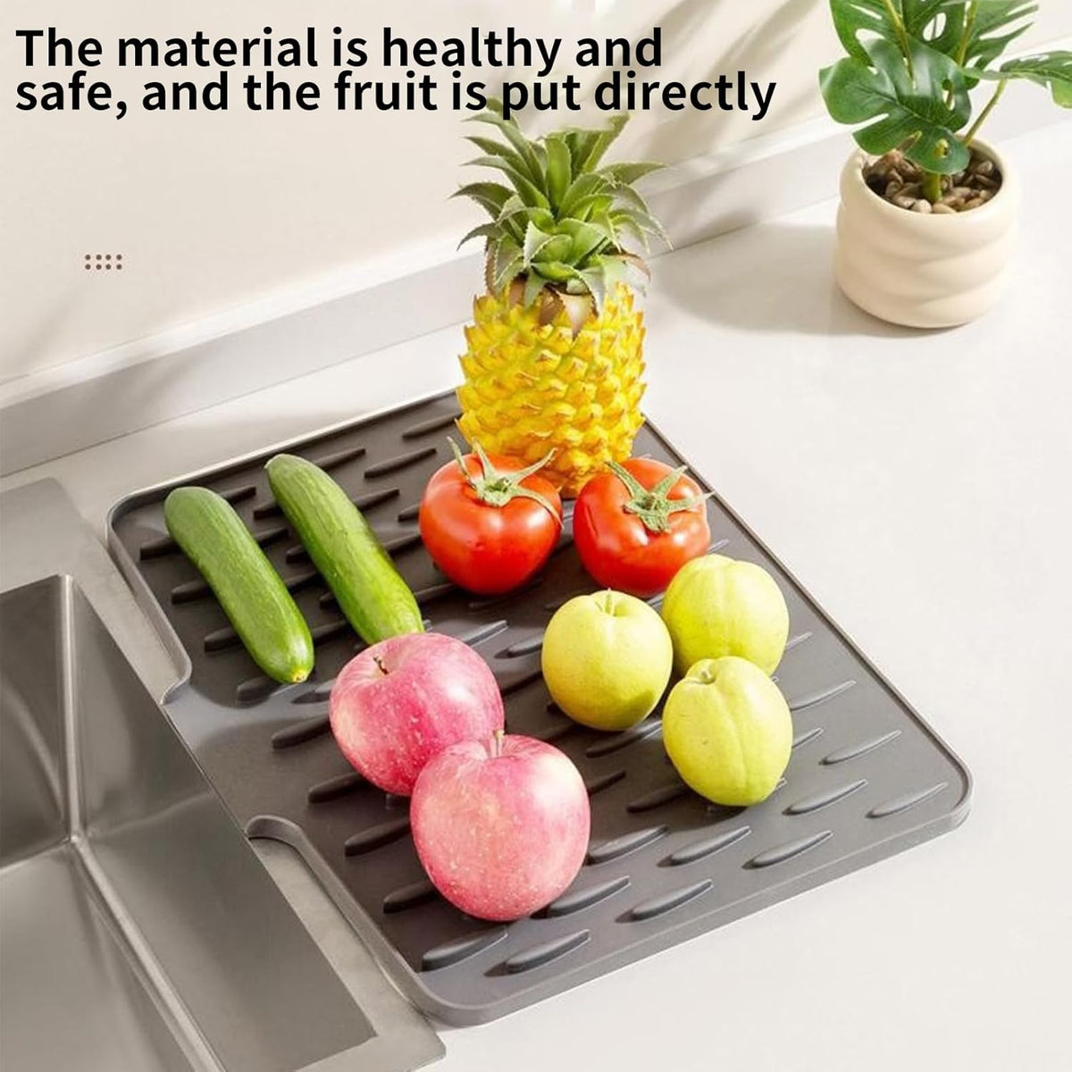 Silicone Kitchen Drying Mat Heat Resistant Non Slip