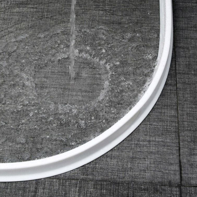 Silicone Shower Water Barrier Strip for Bathroom Floor