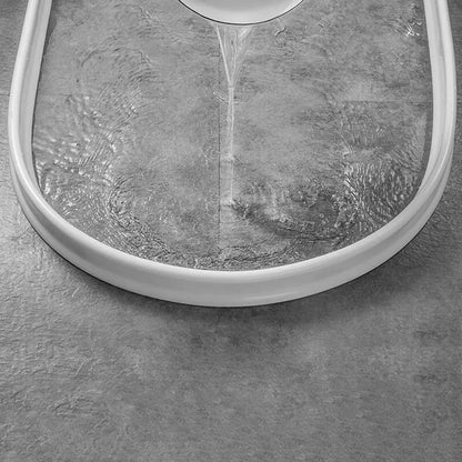 Silicone Shower Water Barrier Strip for Bathroom Floor