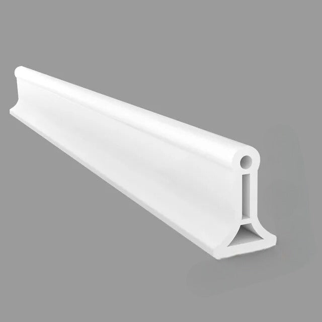 Silicone Shower Water Barrier Strip for Bathroom Floor