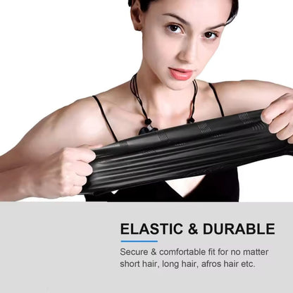 Silicone Swim Cap with Ear Protection for Long Hair Waterproof Swimming Cap