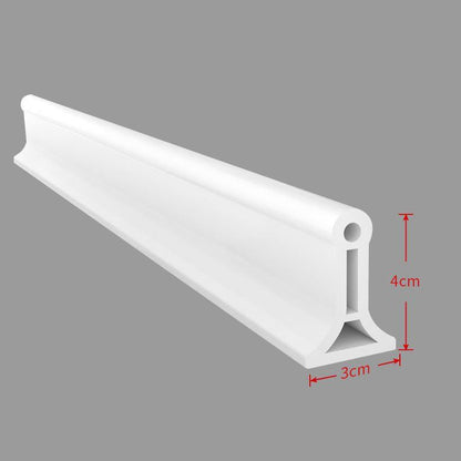 Silicone Water Barrier Strip for Shower and Floor Sealing