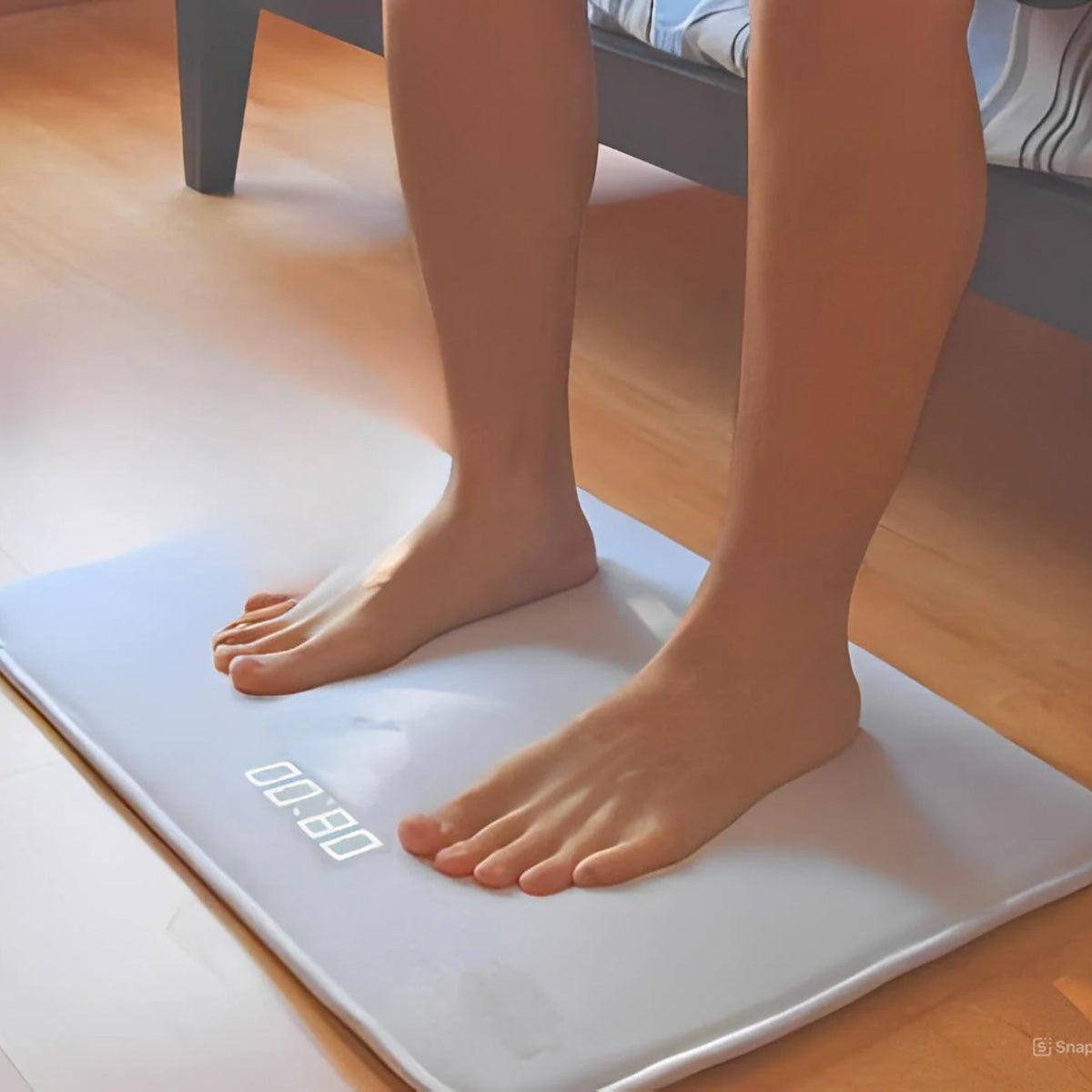Smart Alarm Clock Floor Mat for Bedroom Wake Up Routine