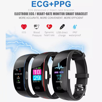 Smart Blood Pressure and Heart Rate Monitor Watch