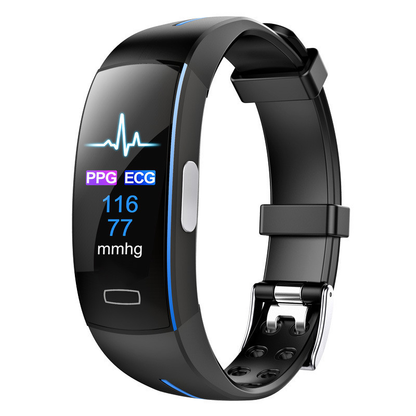 Smart Blood Pressure and Heart Rate Monitor Watch