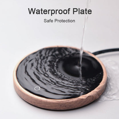 Smart Ceramic Mug Warmer Coaster with Temperature Control for Hot Drinks