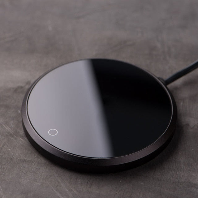 Smart Ceramic Mug Warmer Coaster with Temperature Control for Hot Drinks