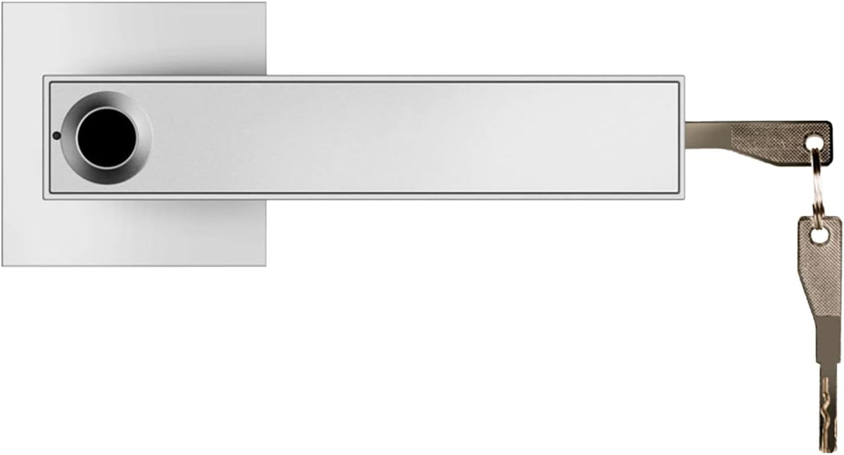 Smart Fingerprint Door Lever Lock With Key Access 30 Users